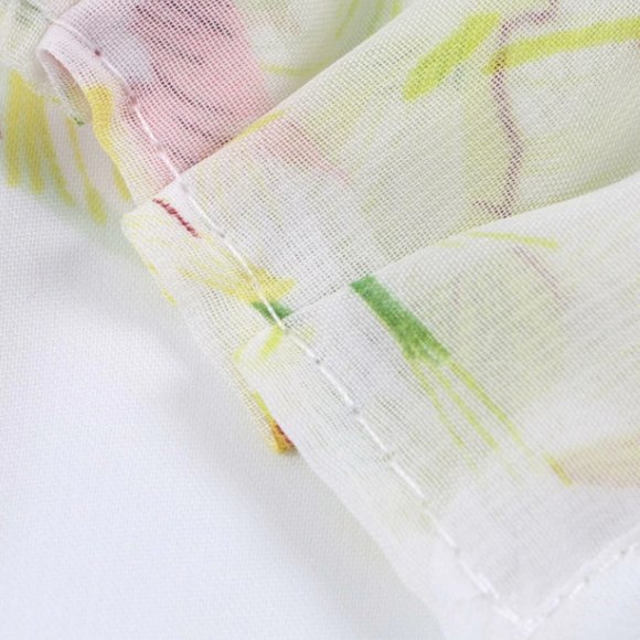 FACE MASK DAISY FLORAL SCARF #7 - Picture 7 of 10